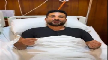 أحمد سعد يظهر لأول مرة بعد حادث العين السخنة ويصف وضعه بالنعمة الكبيرة